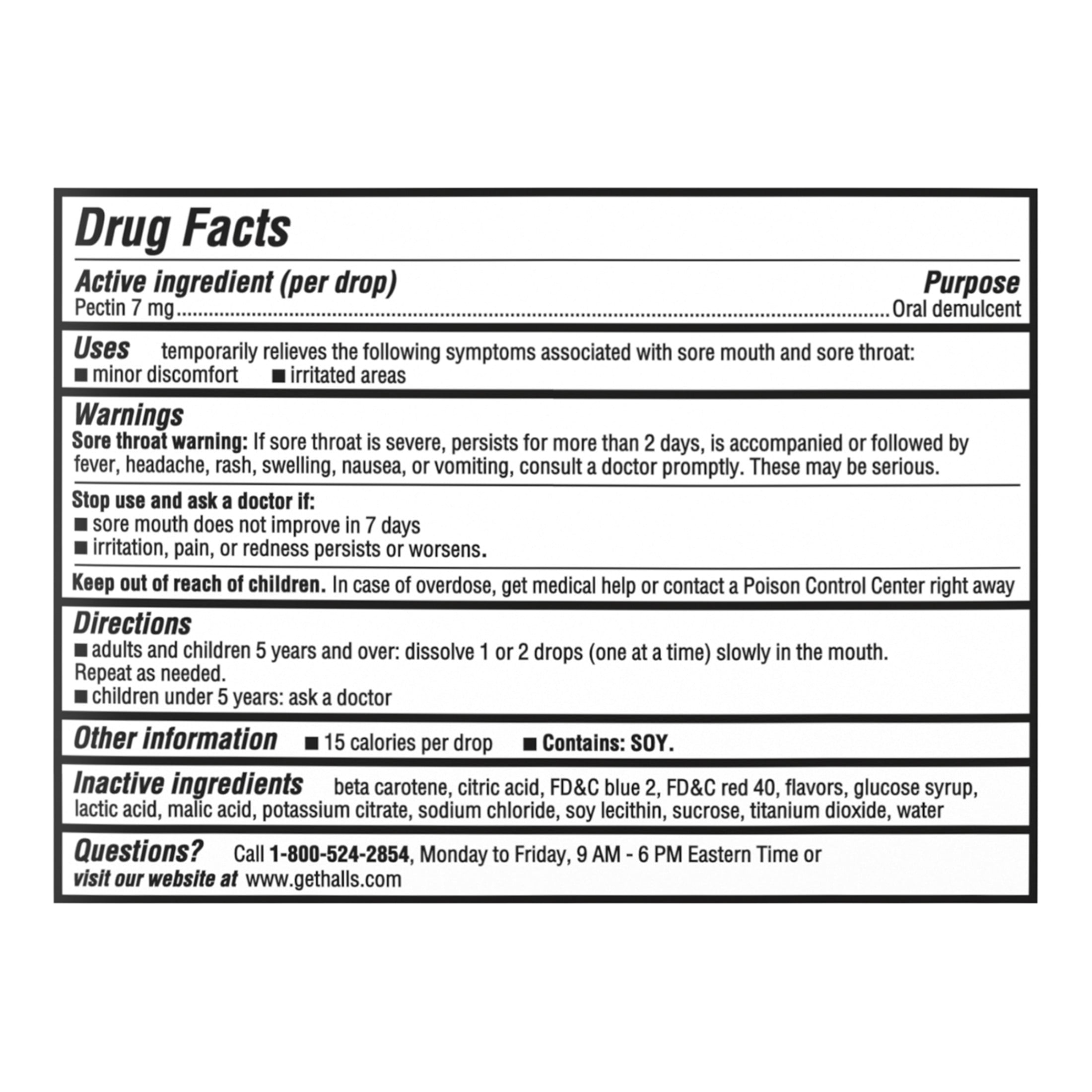 Halls Creamy Strawberry Throat Drops Economy Pack 70 Drops for Soothing Throat.
