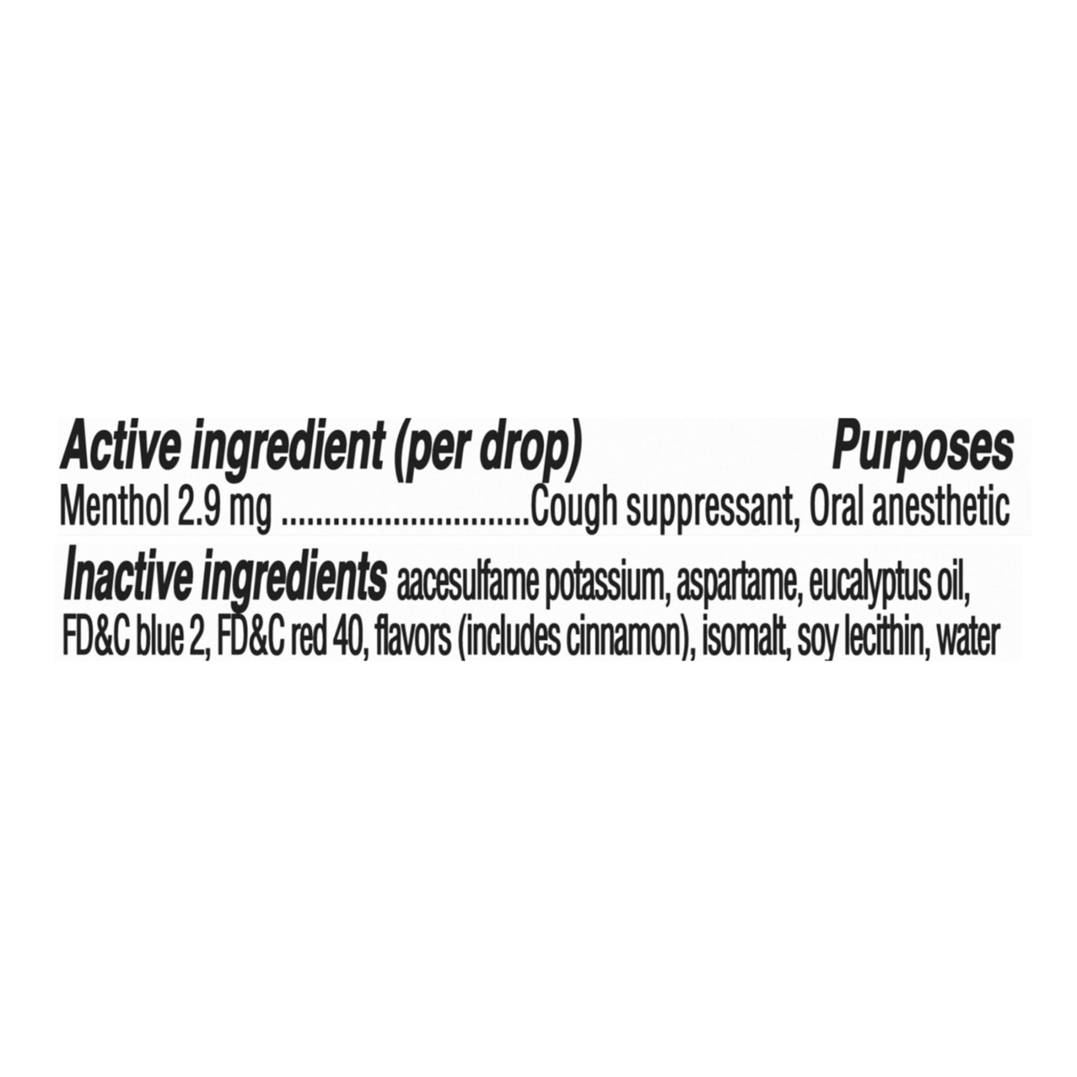 Halls Minis Cherry Flavor Sugar Free Cough Drops 24 Drops