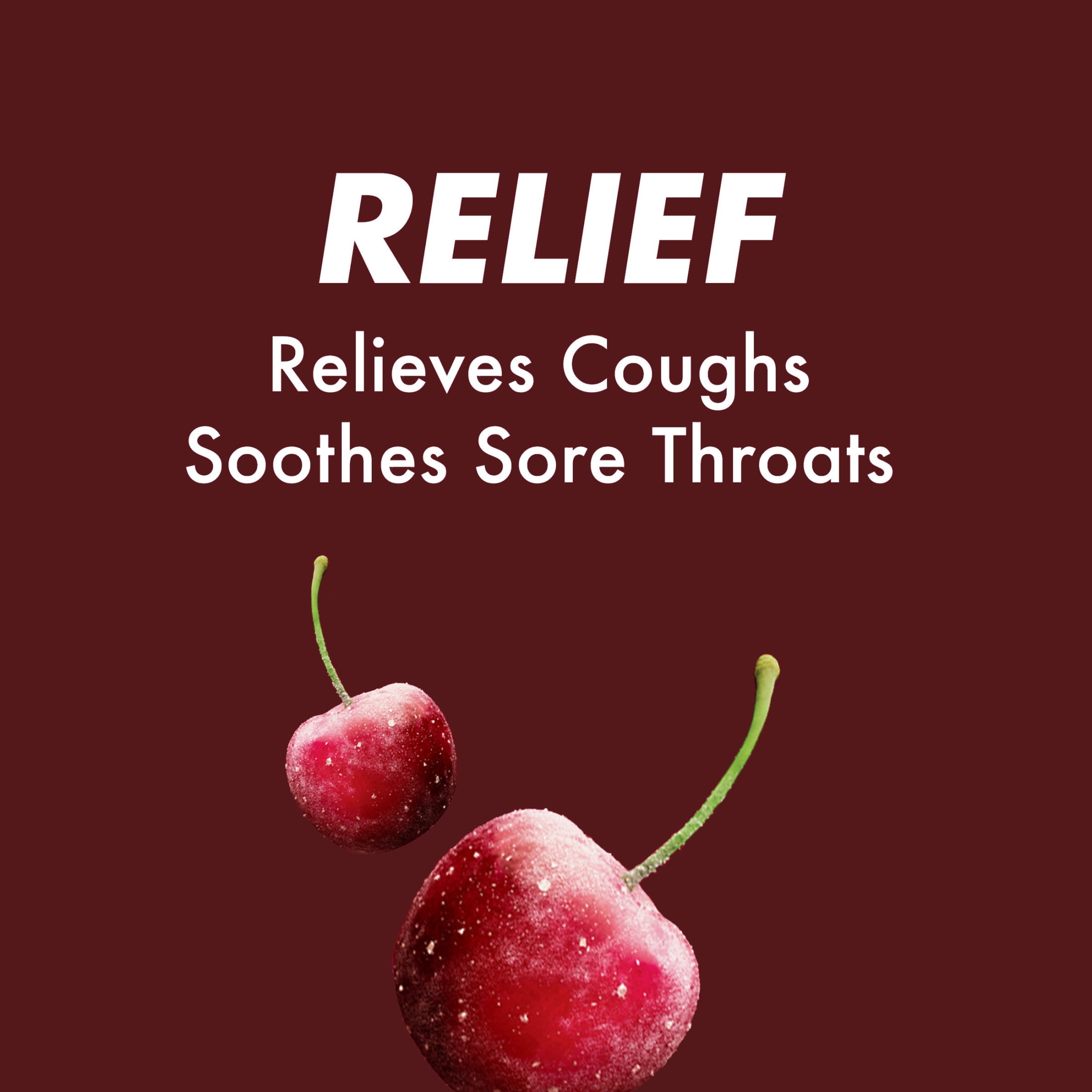 Halls Relief Sugar Free Black Cherry Cough Drops Economy Pack 70 Drops