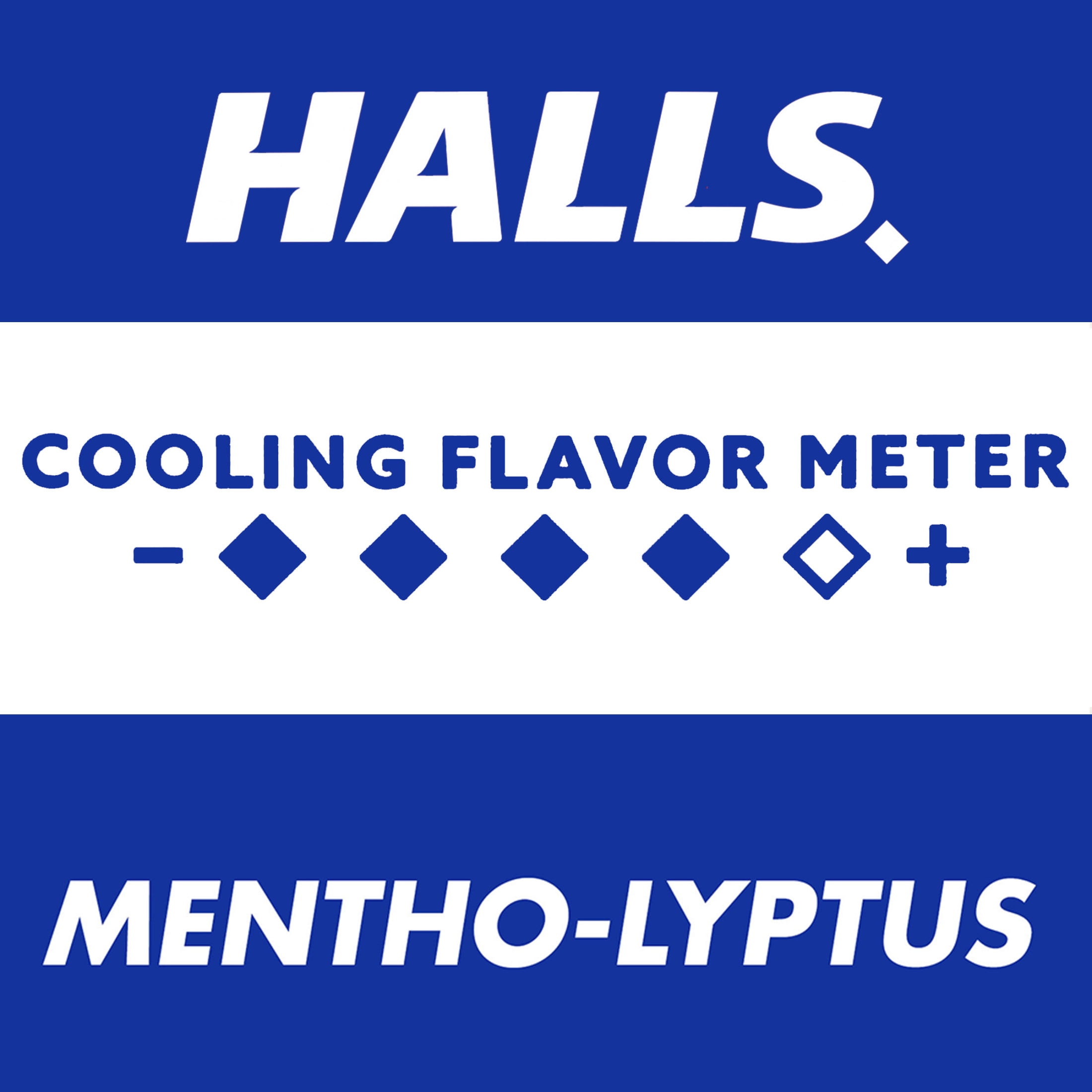 Halls Relief Mentho-Lyptus Cough Drops 2 Pack Economy Pack 80 Drops