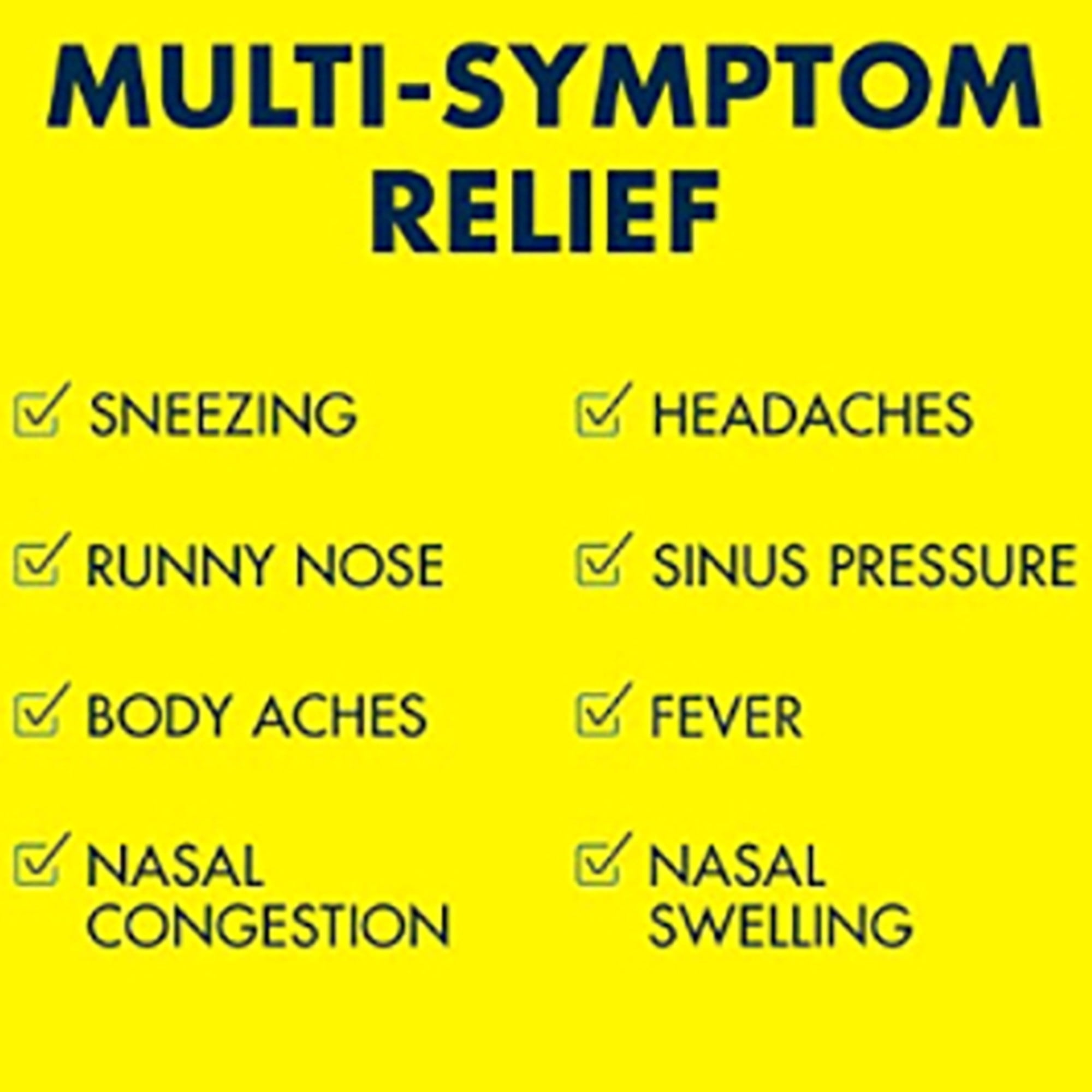 Advil Multi Symptom Cold Flu Medicine Fever Reducer Coated Tablets 20 Count