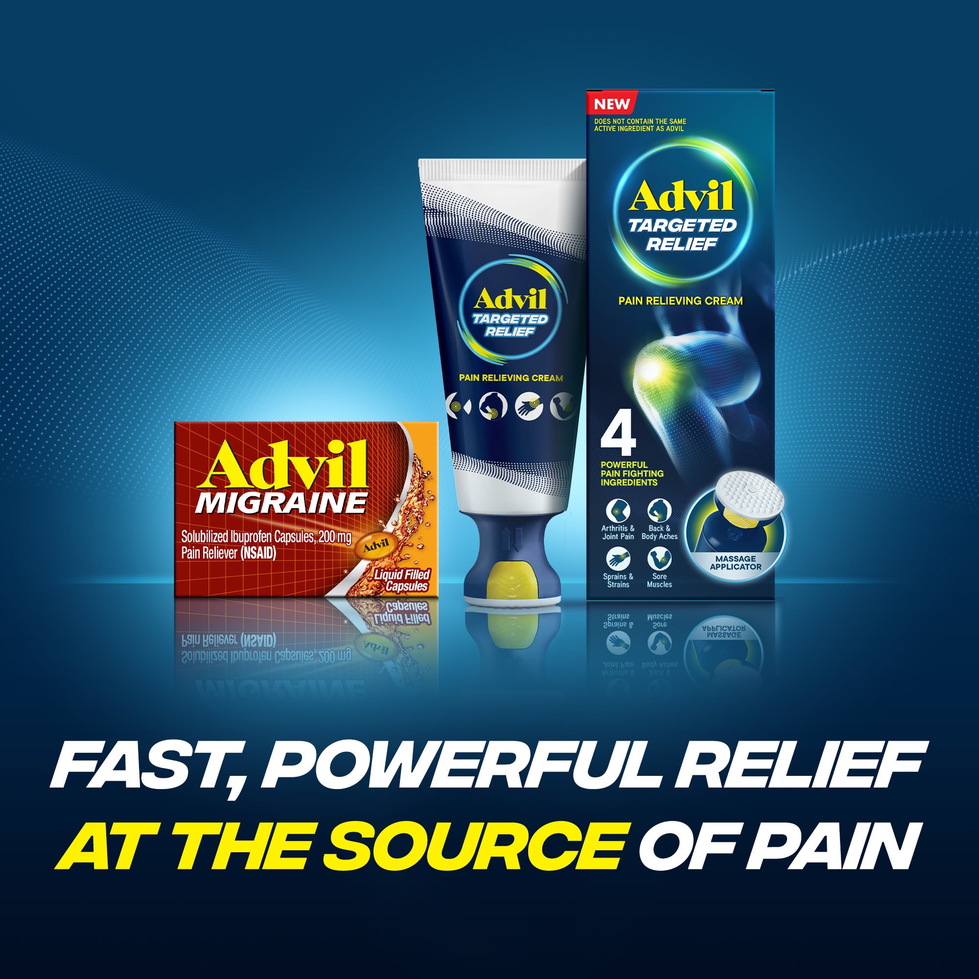 Advil Migraine Pain Relievers - Headache Fever Reducer Liquid Filled Capsules