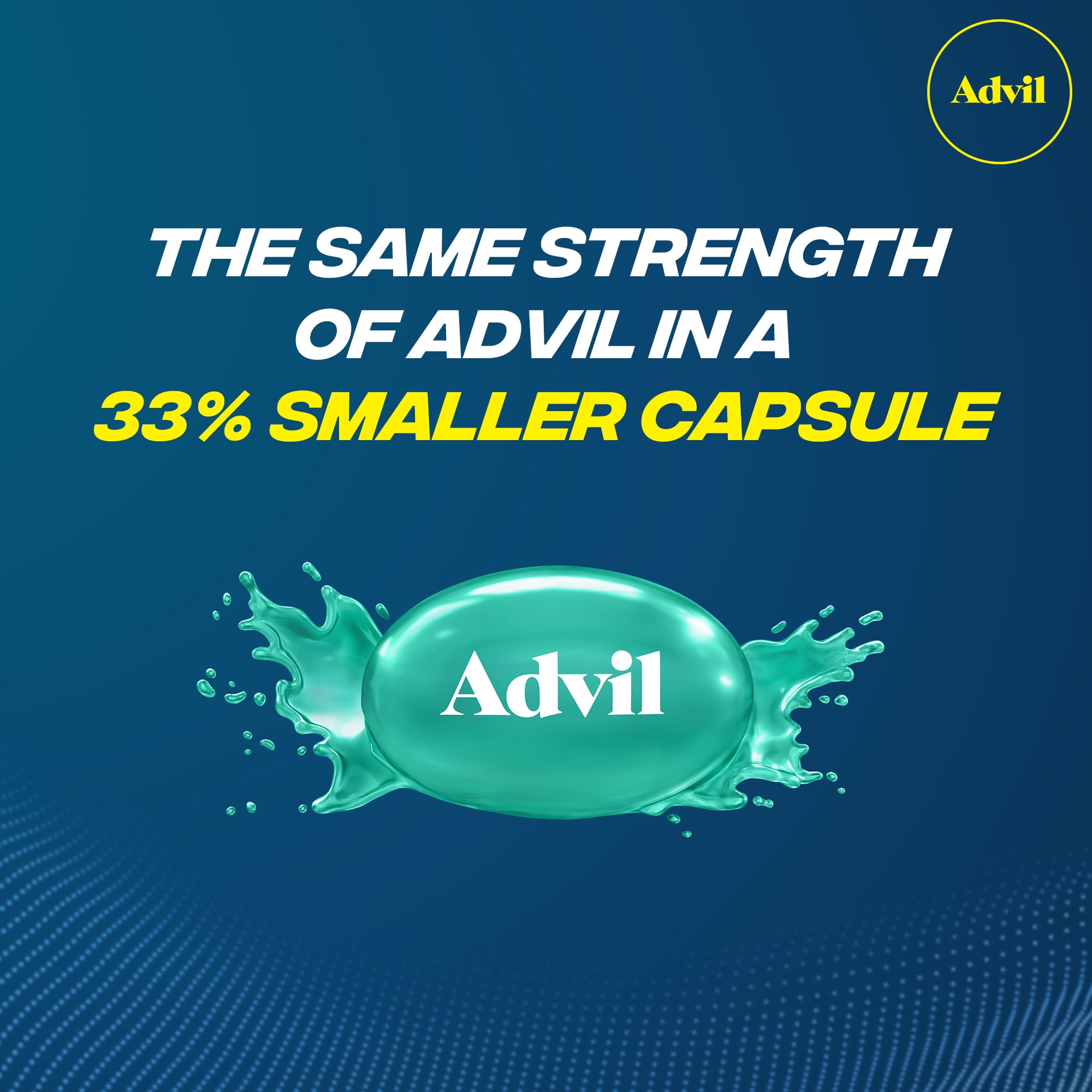 Advil Liqui-Gels Minis Headache Fever Relief 200mg 80ct