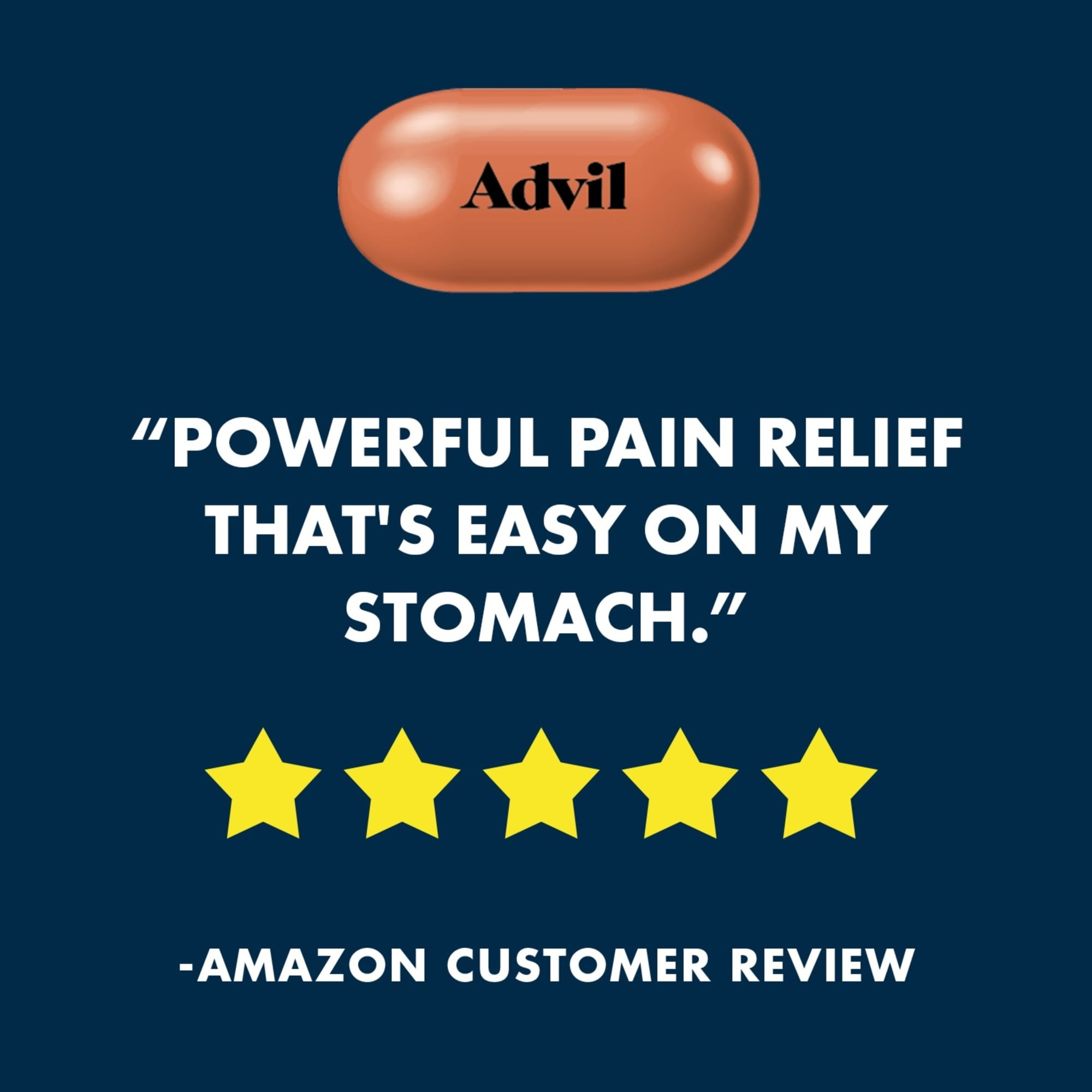 Advil Pain Reliever and Fever Reducer Caplets 200mg 100 Count - Ibuprofen Pain Relief