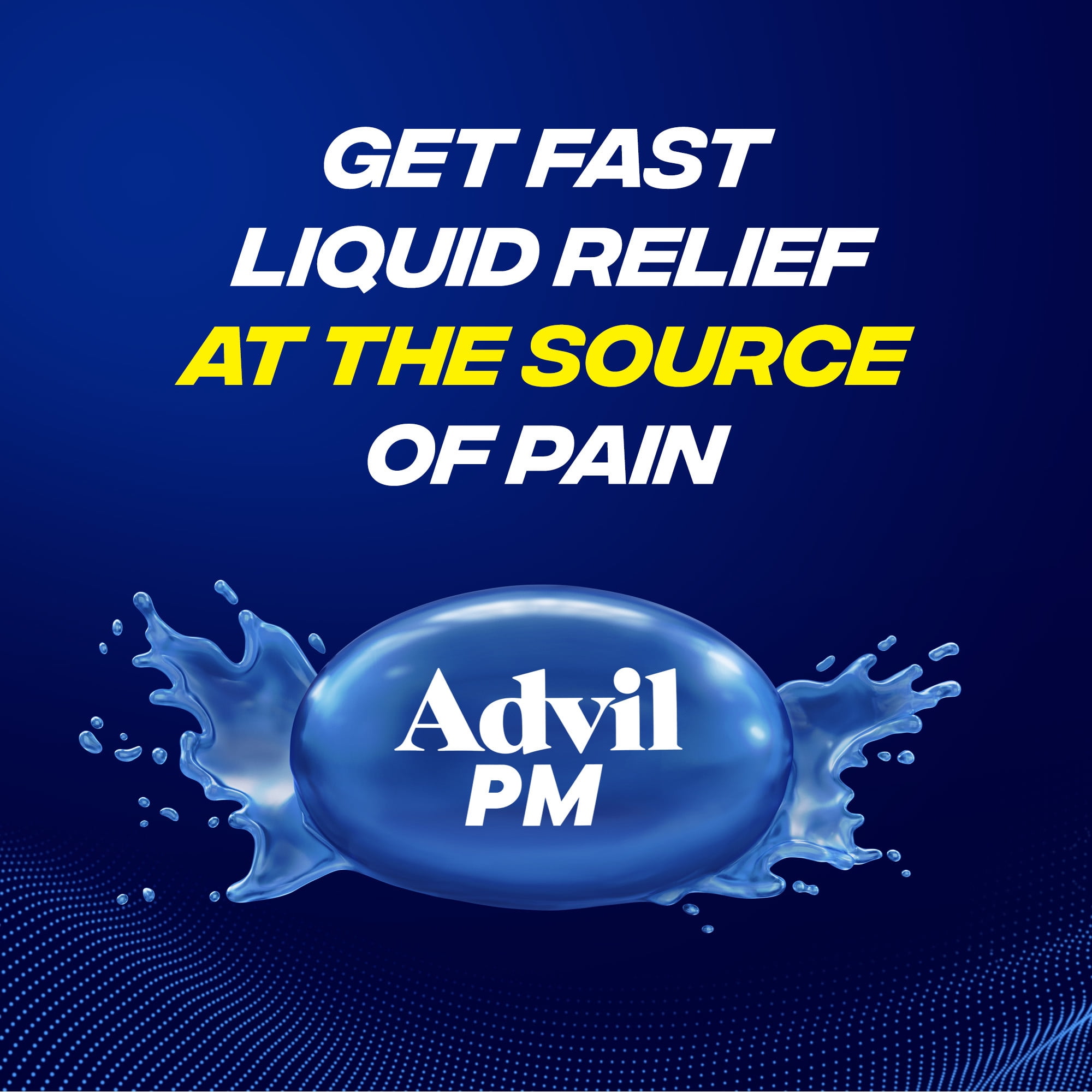 Advil PM Pain Relievers Liquid Filled Capsule Ibuprofen Diphenhydramine Sleep Aid 80 Count