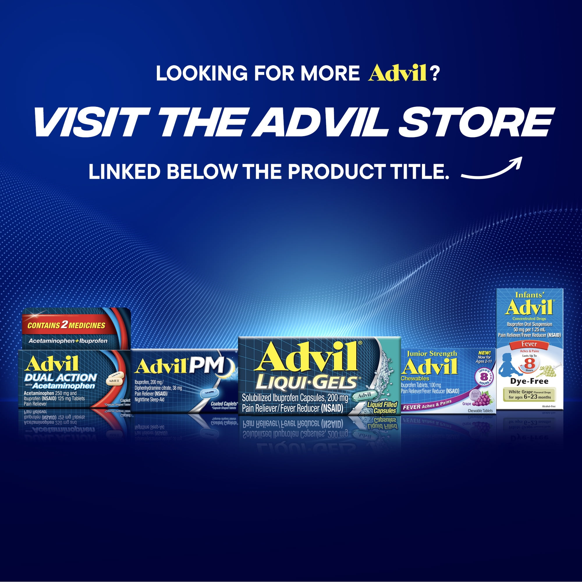 Advil PM Pain Relievers Liquid Filled Capsule Ibuprofen Diphenhydramine Sleep Aid 80 Count