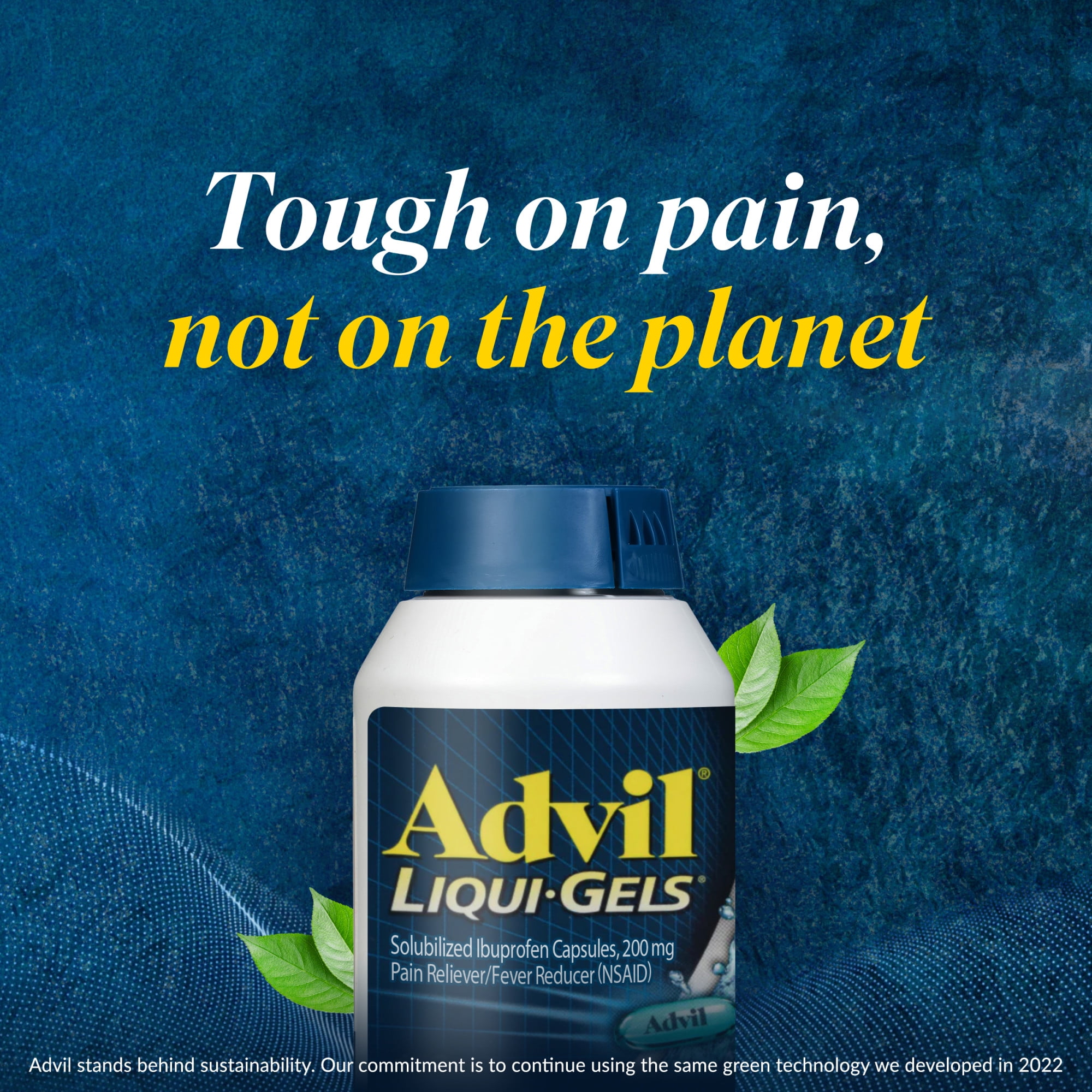 Advil Liqui-Gels Minis Headache Fever Reducer Capsules 200mg Ibuprofen 200ct