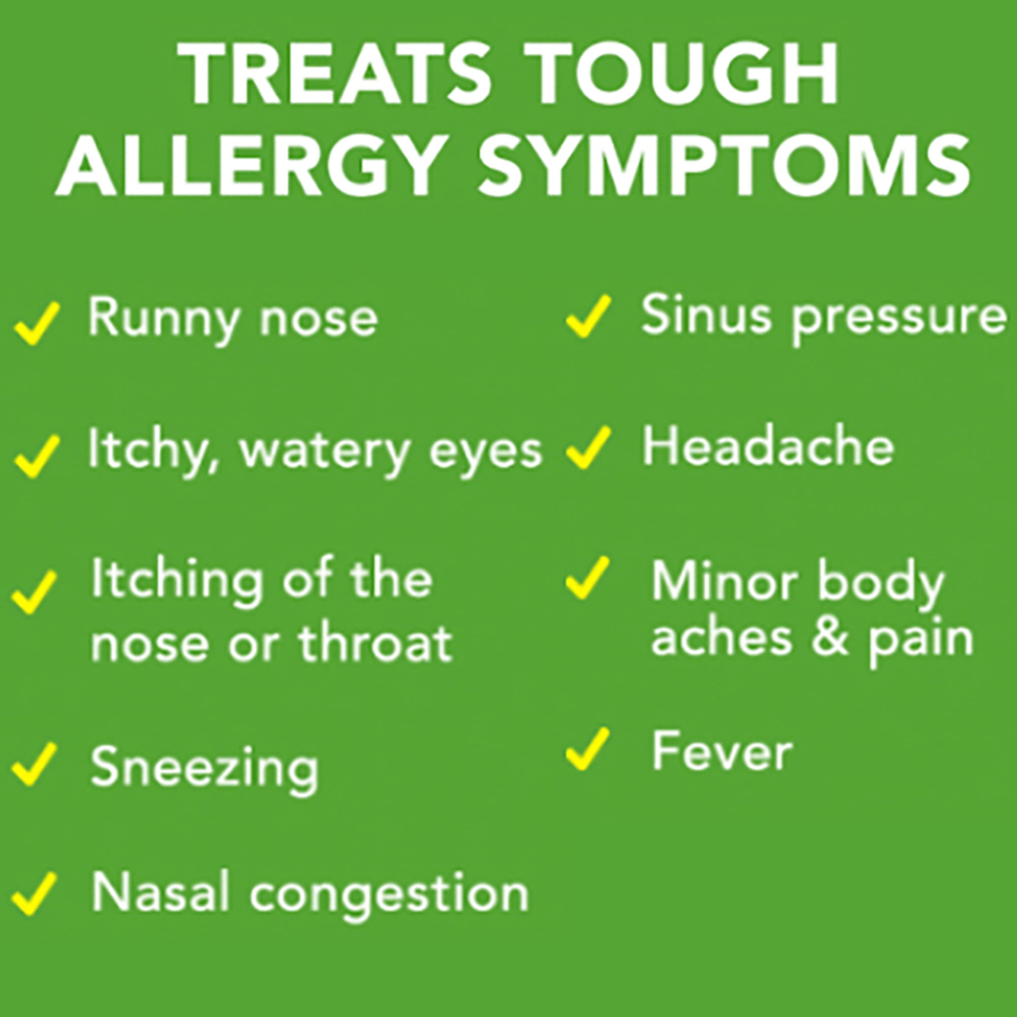 Advil Allergy Congestion Relief Pain Fever Reducer 50 Count Tablets