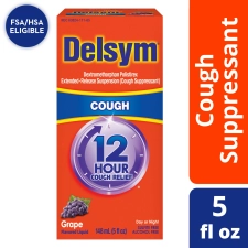 Delsym Adult 12-Hour Cough Relief Liquid Grape Flavor 5 Fl Oz - 1 Pharmacist