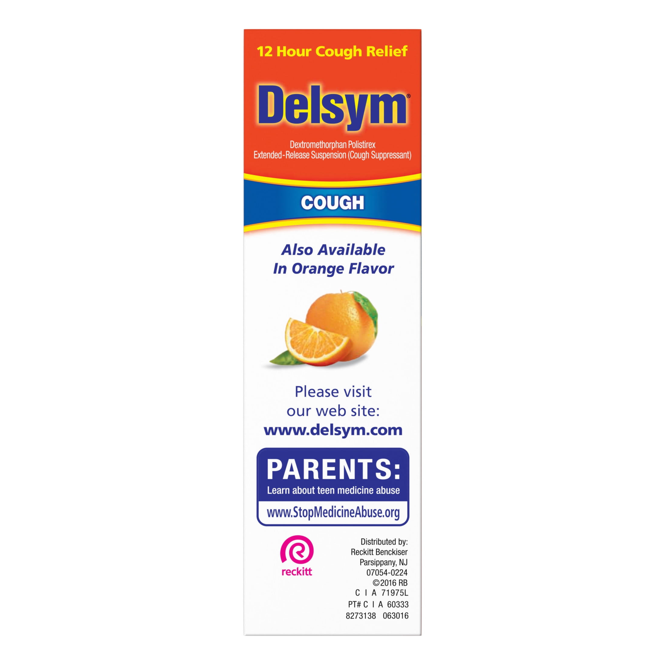 Delsym Adult 12-Hour Cough Relief Liquid Grape Flavor 5 Fl Oz - 1 Pharmacist
