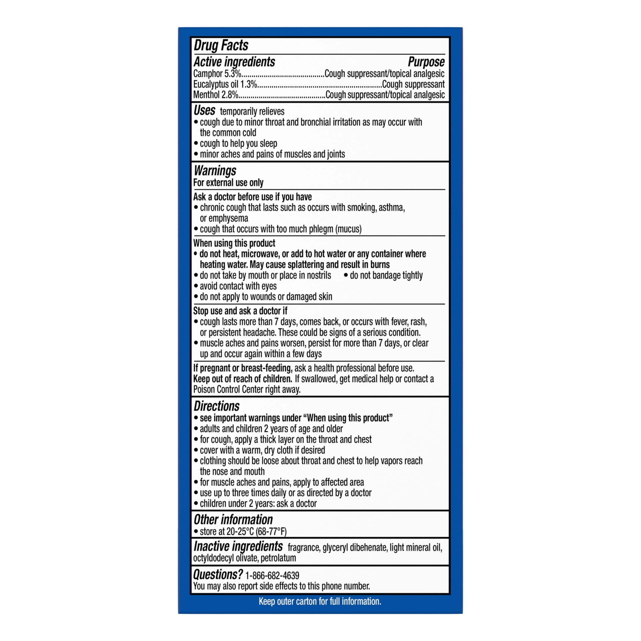Delsym Vapor Roll-On Cough Suppressant Topical Analgesic Menthol 1.76 oz