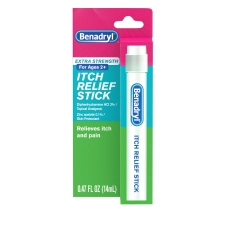 Benadryl Extra Strength Itch Relief Stick Travel Size 0.47 fl. oz