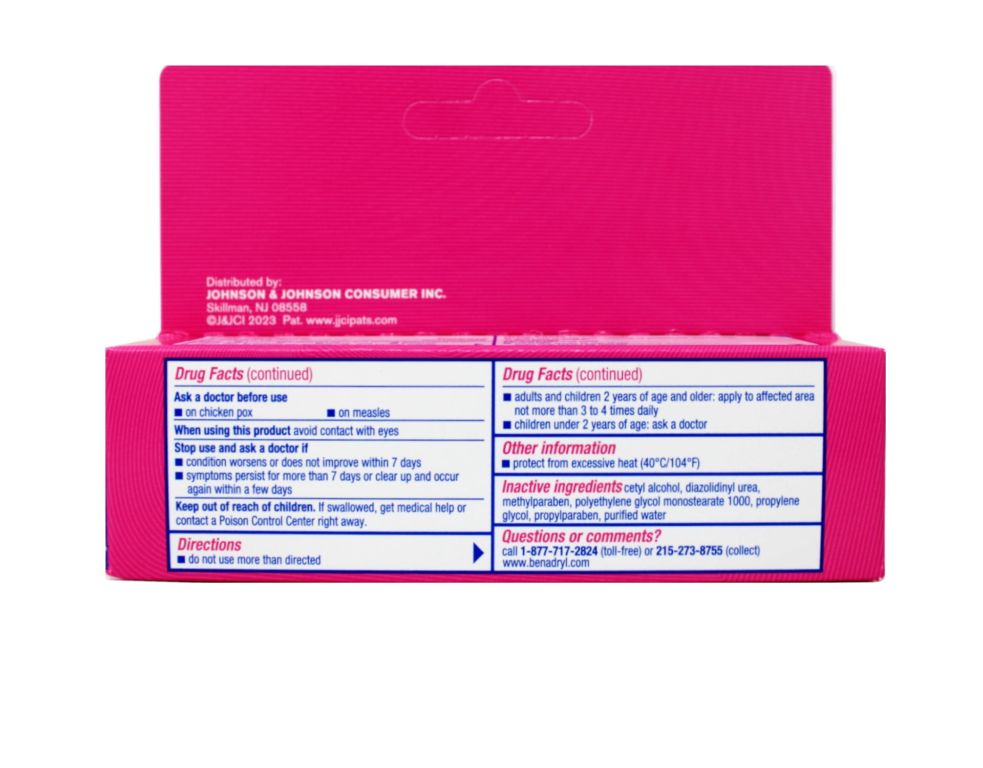 Benadryl Extra Strength Itch Stopping Cream Pack of 2