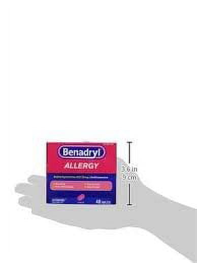 Benadryl Allergy Relief Ultratab Tablets 3 Pack 48 ea