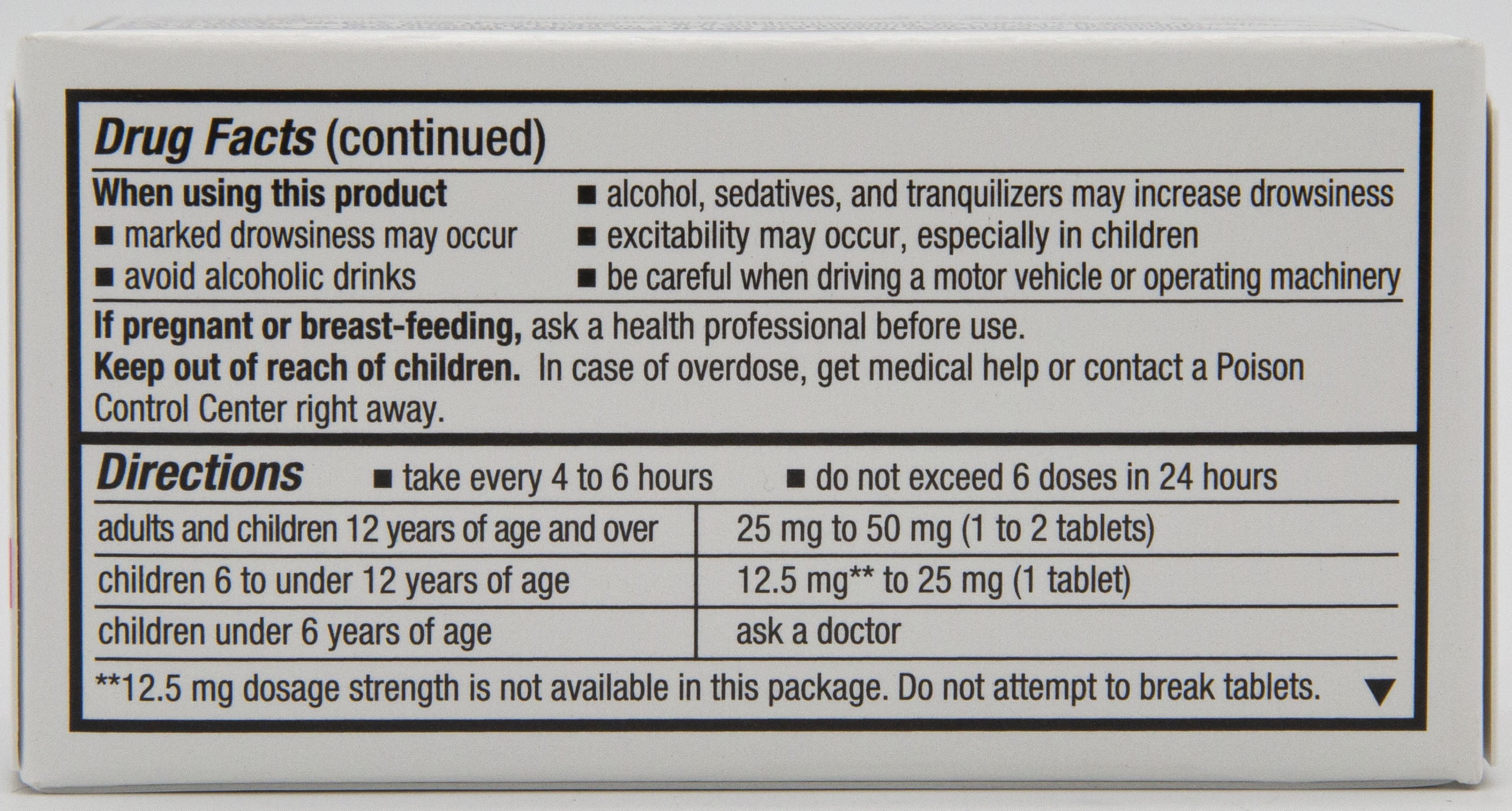 Benadryl  Quality Choice Allergy Complete 100 Tablets 3 Pack