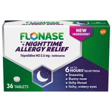 Flonase Nighttime Allergy Relief Tablets - 6 Hours Relief, 36 Coated Tablets