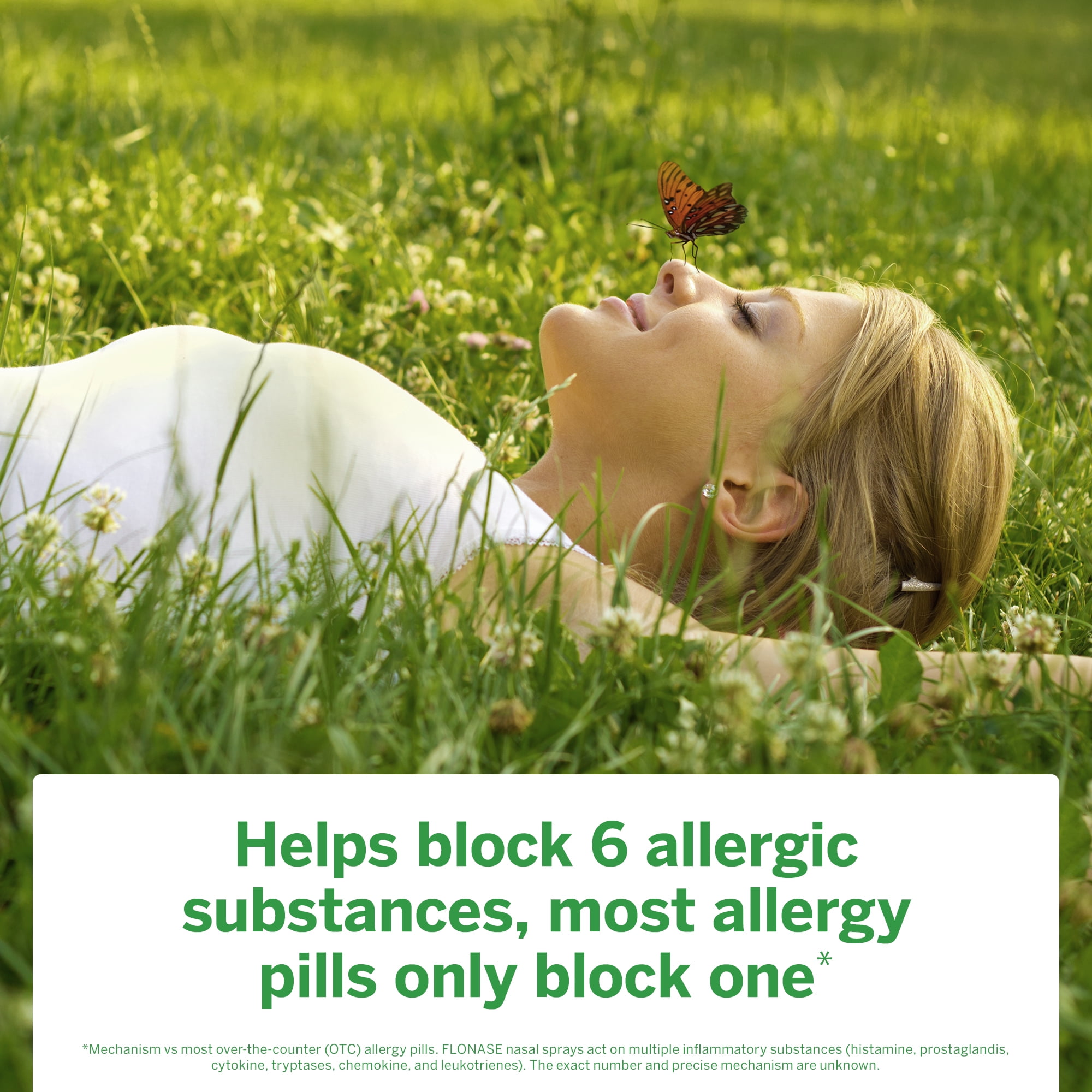 Flonase Allergy Relief Spray 24 Hour Non Drowsy Medicine Metered Nasal Spray 120 Sprays