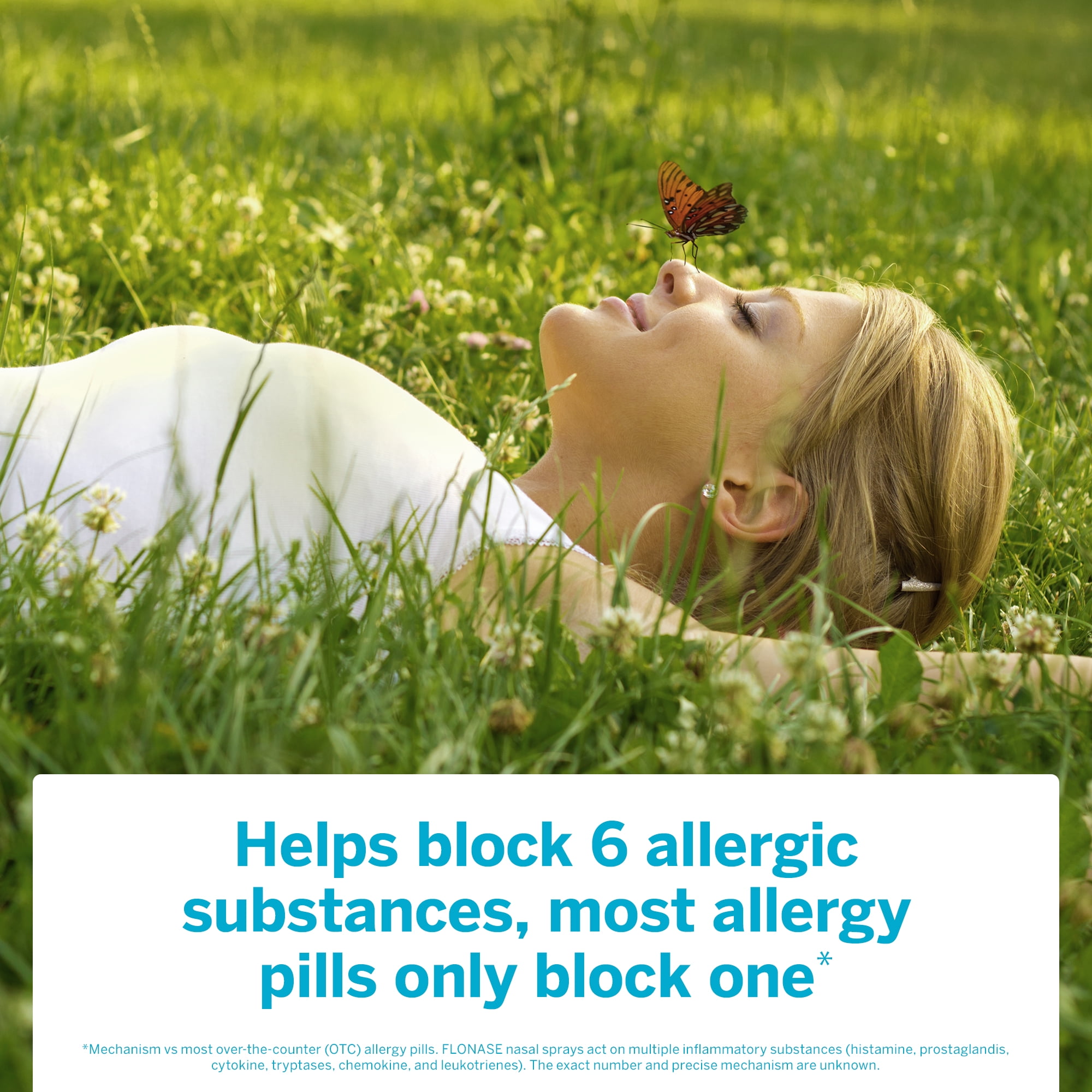 Flonase Sensimist Allergy Relief Nasal Spray Non-Drowsy Medicine - 60 Sprays