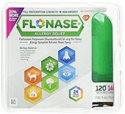 Flonase Allergy Relief Twin Pack 144 Sprays Metered Spray
