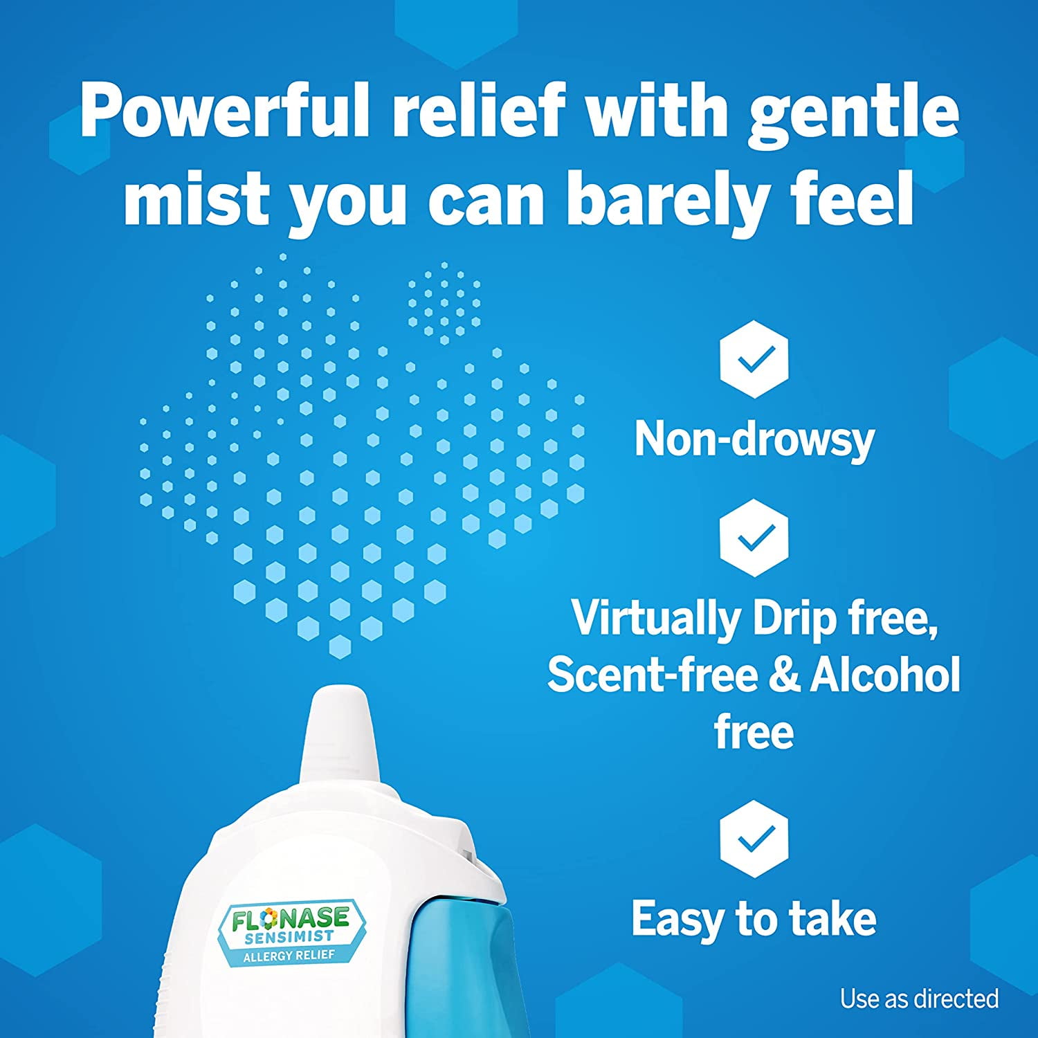 Flonase Sensimist Non Drowsy Allergy Relief Nasal Spray - 120 Sprays