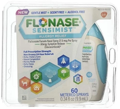 Flonase Sensimist Allergy Relief Spray 60 Metered Sprays 1 ea Pack of 2