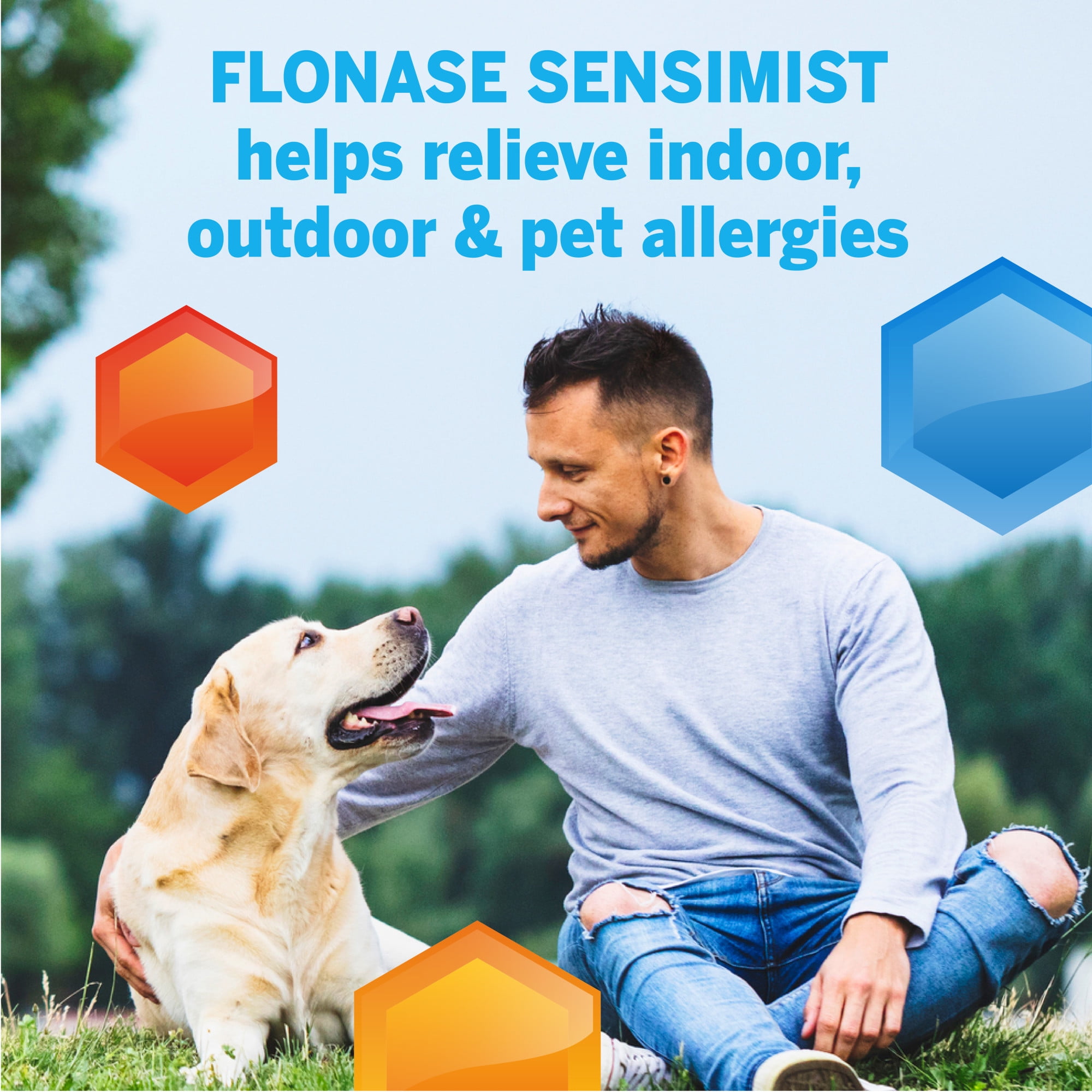 Flonase Sensimist Allergy Relief Spray Non Drowsy Medicine 120 Sprays 3 Pack