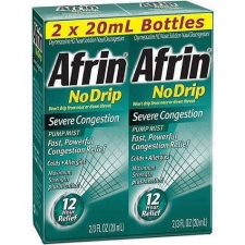 Afrin No Drip Severe Congestion Pump Mist 15 mL Pack of 2