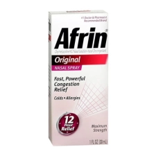 Afrin 12 Hour Relief Nasal Spray, Original Formula, 30 ml