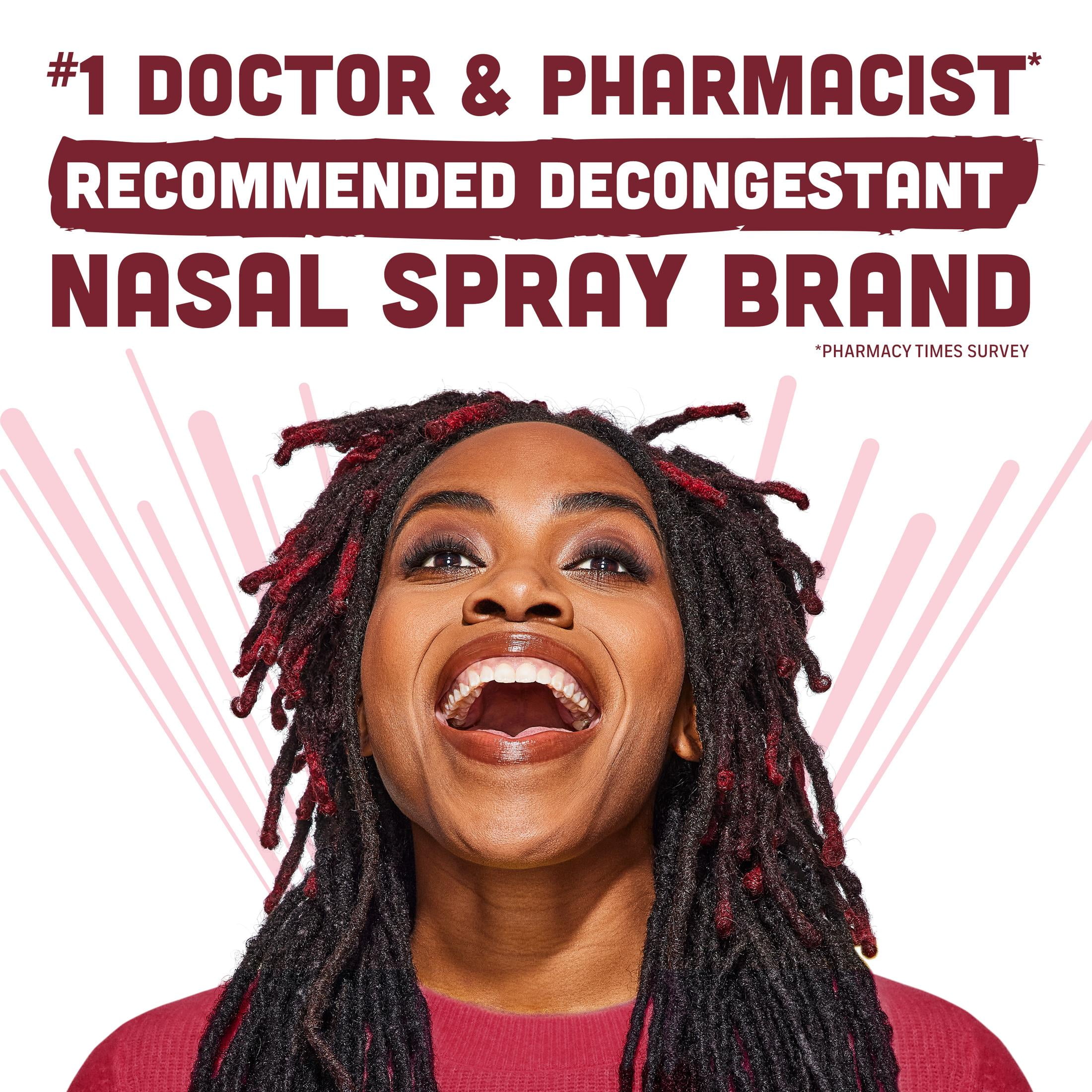 Afrin Original 12 Hour Nasal Congestion Relief Spray 30ml Twin Pack