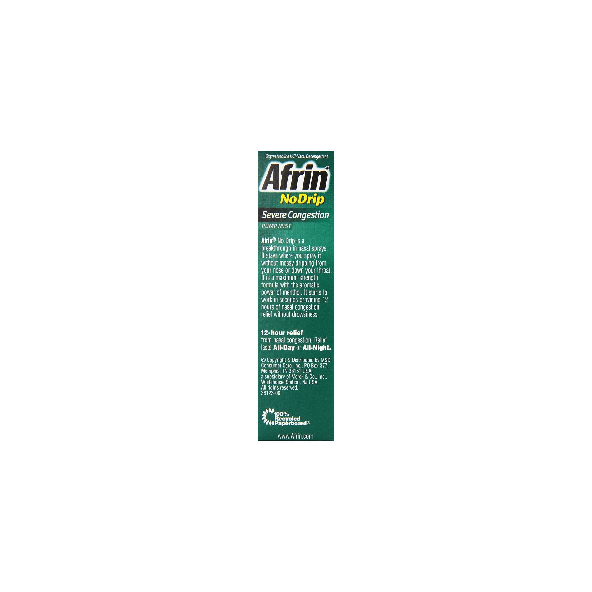 Afrin No Drip Severe Congestion Pack of 3 for Fast Relief From Nasal Congestion
