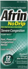 Afrin No Drip Severe Congestion Pump Mist 15 mL Pack of 4