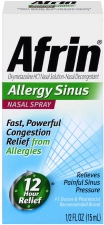 Afrin Allergy Sinus Nasal Spray 0.50 oz Pack of 6 - Fast Relief