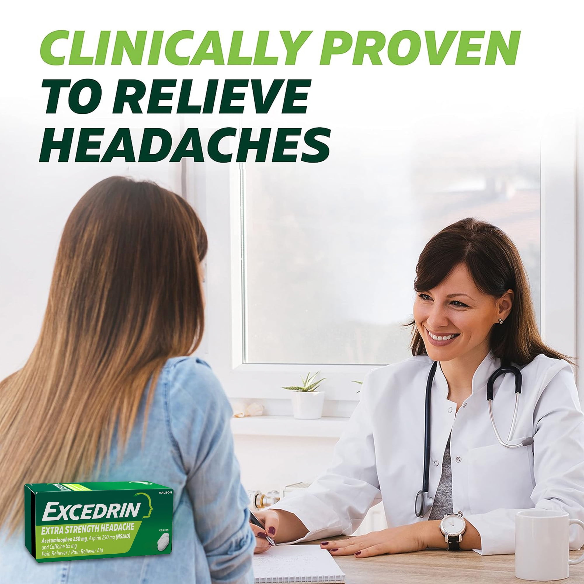 EXCEDRIN GAME OVER HEADACHES LIMITED EDITION EXTRA STRENGTH PAIN RELIEF CAPLETS - 200 COUNT