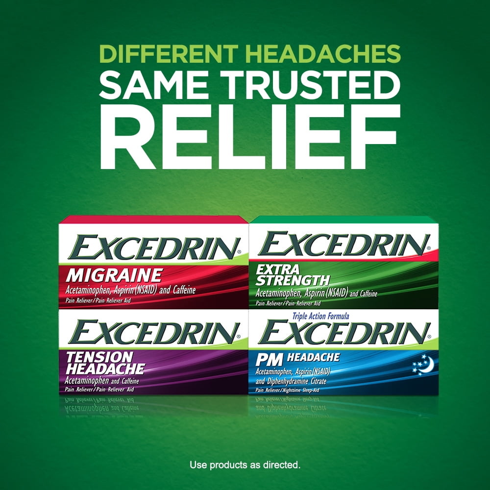 Excedrin Extra Strength Caplets 300 Count Headache Relief