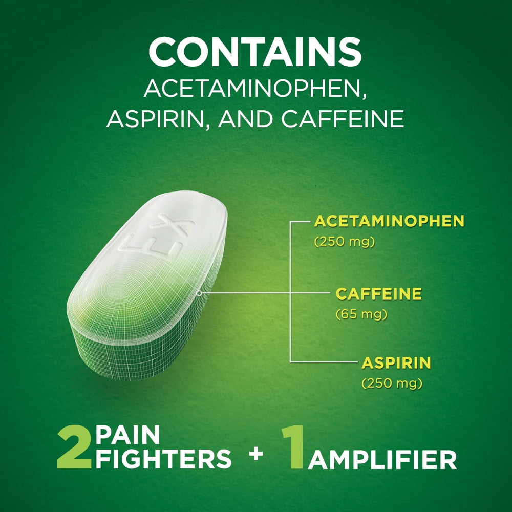 Excedrin Migraine Caplets 300 Count for Fast Pain Relief
