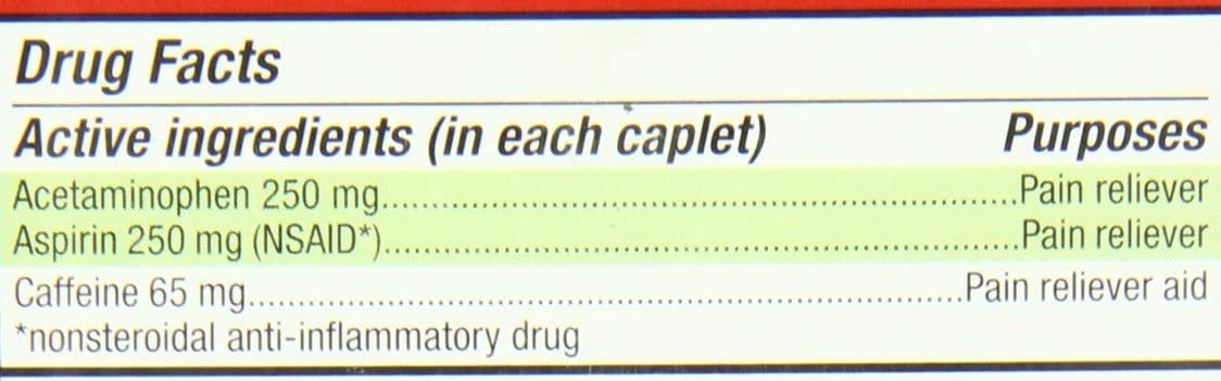Excedrin Migraine Coated Caplets 300 ct. for Fast Pain Relief