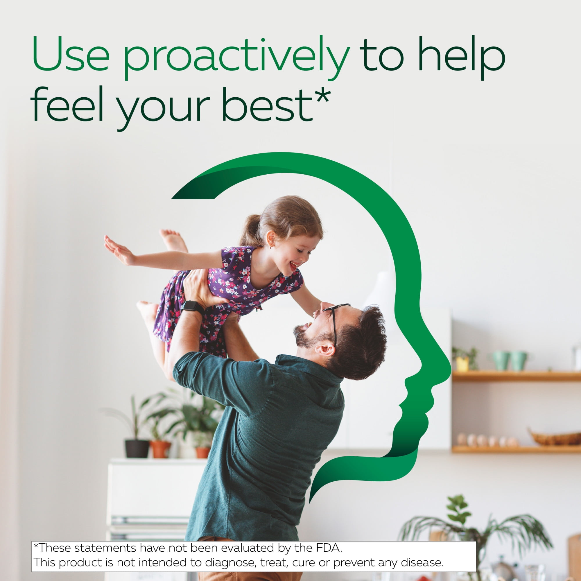 Excedrin Head Care Proactive Health Dietary Supplement with Folic Acid 110 Ct
