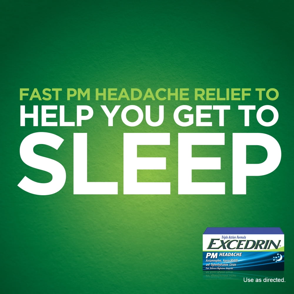 Excedrin PM Headache Relief Sleep Aid Caplets 24 Count 2