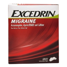 Excedrin Migraine Caplets 25 Packets 2 Display box