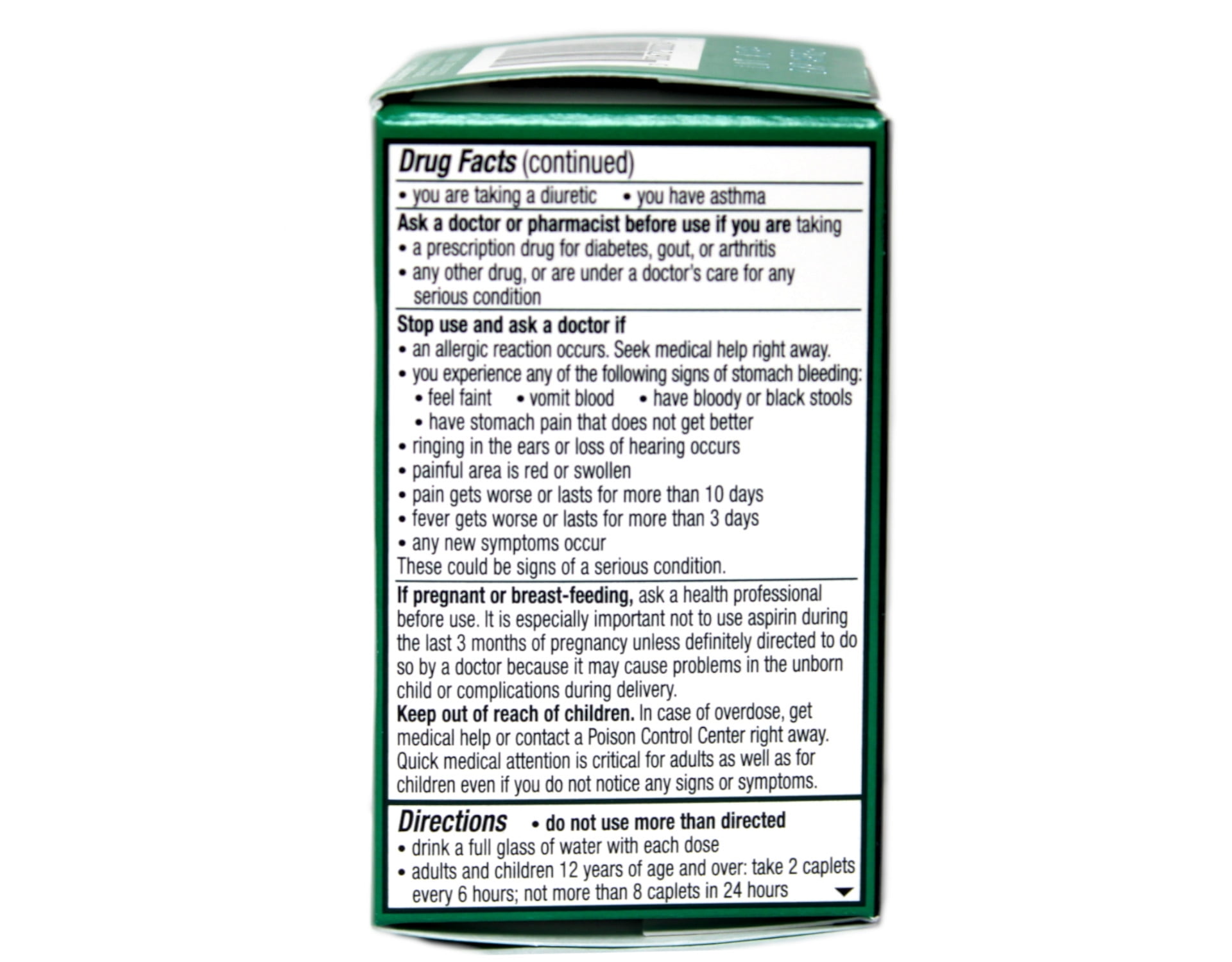 Excedrin Extra Strength Pain Relief Caplets x 24 (Pack of 3)