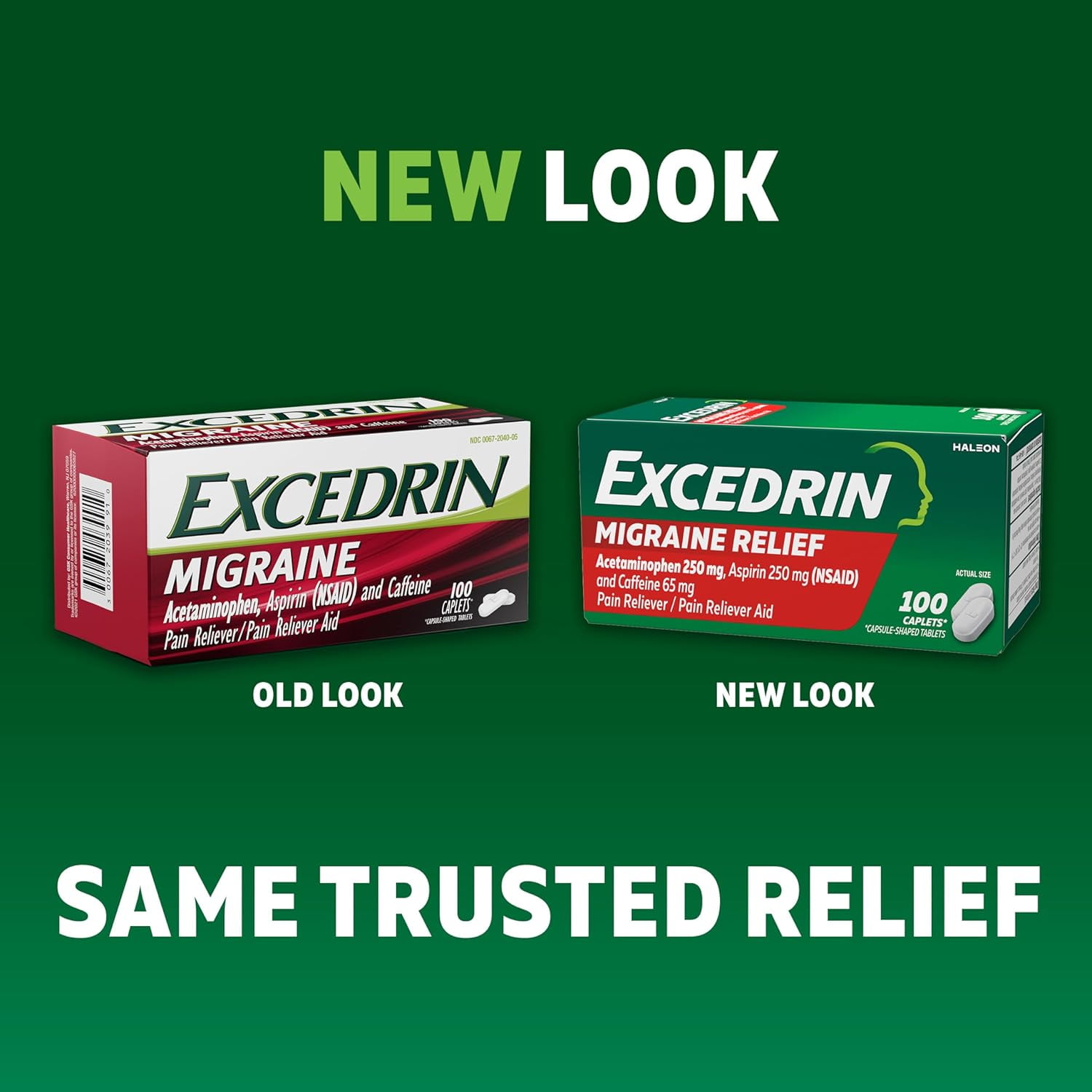 Excedrin Alleviate Migraine Symptoms with Excedrin Migraine Relief Caplets 24 count