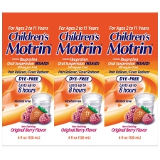 MOTRIN DYEFREE BERRY FLAVOR SUSPENSION 12 OUNCES CHILDRENS
