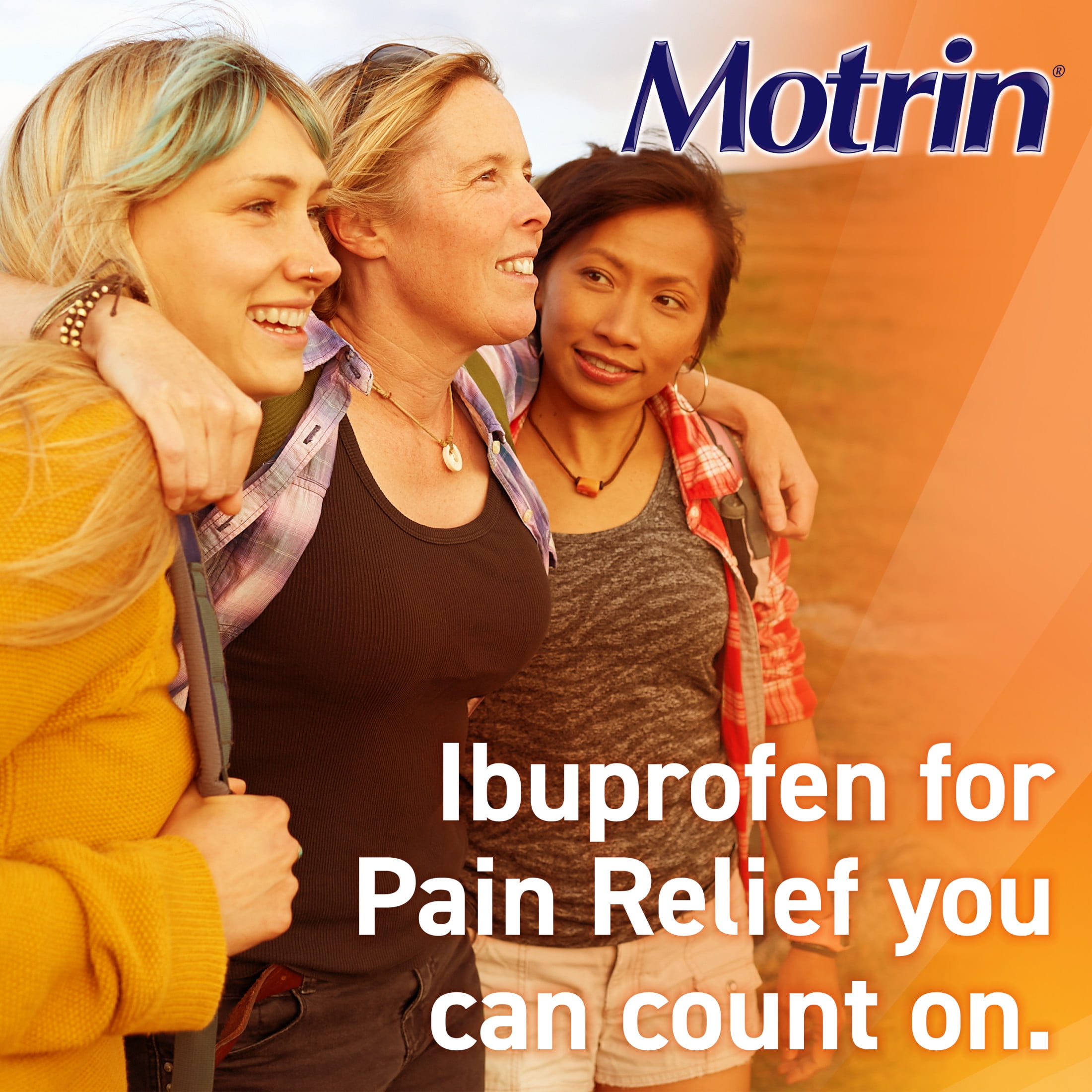 Motrin IB Ibuprofen 200mg Tablets Pain Fever Relief 100 Ct