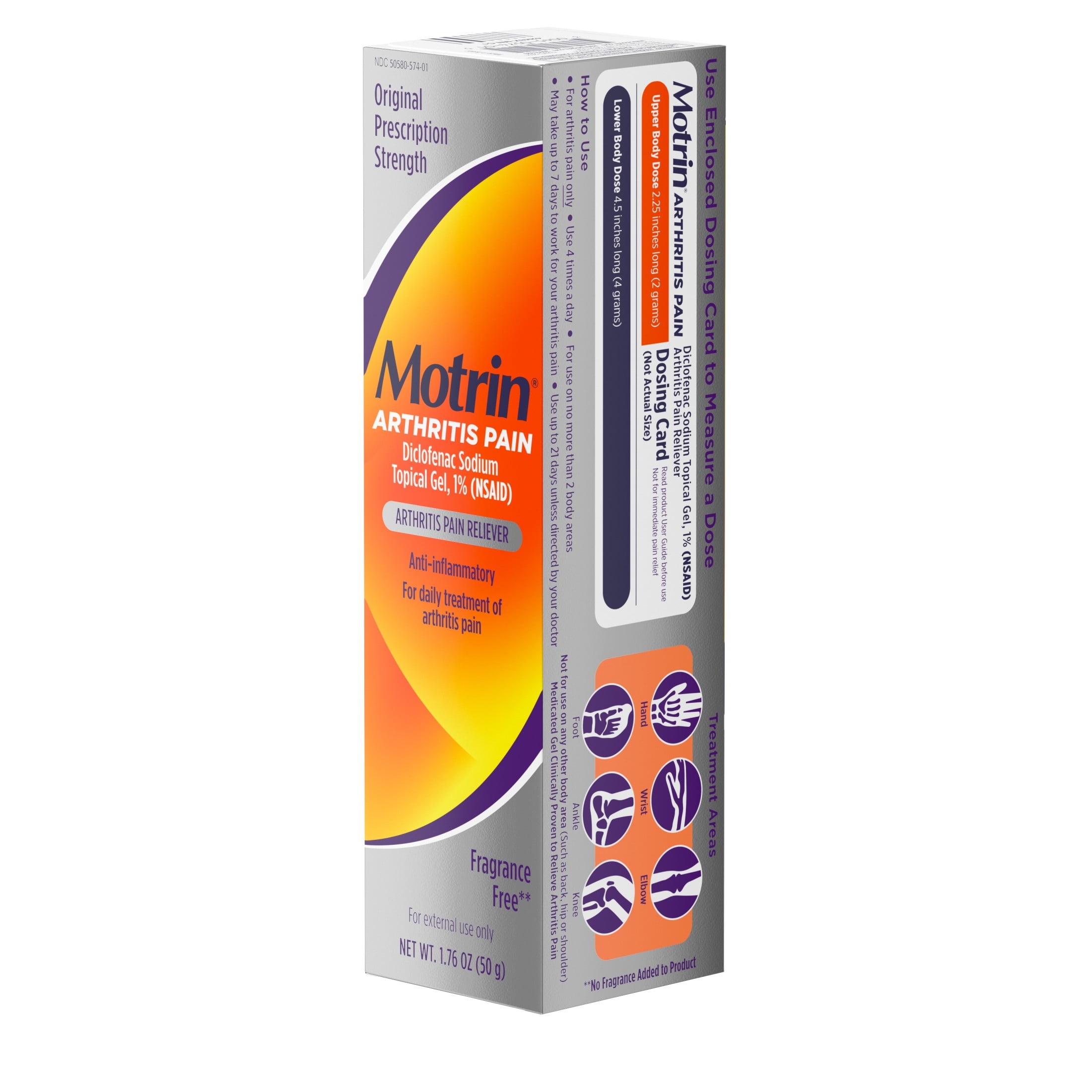 Motrin Arthritis Pain Relief Topical Gel 1.76 oz