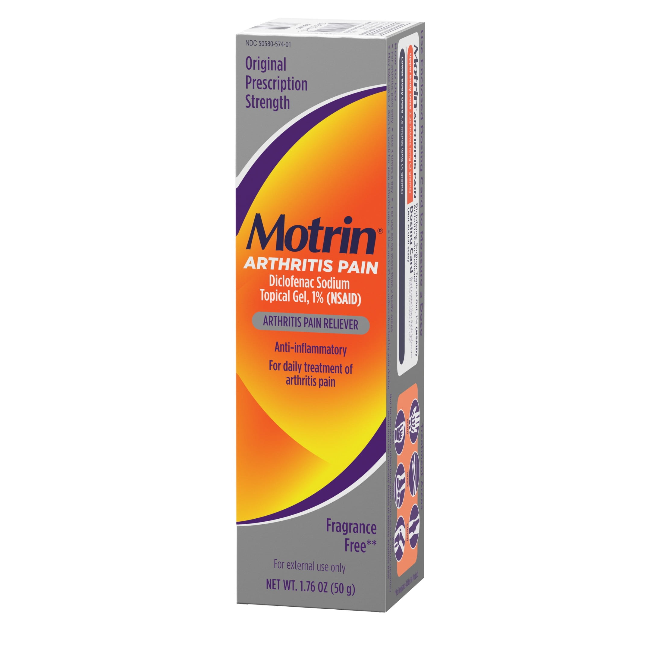 Motrin Arthritis Pain Relief Topical Gel 1.76 oz