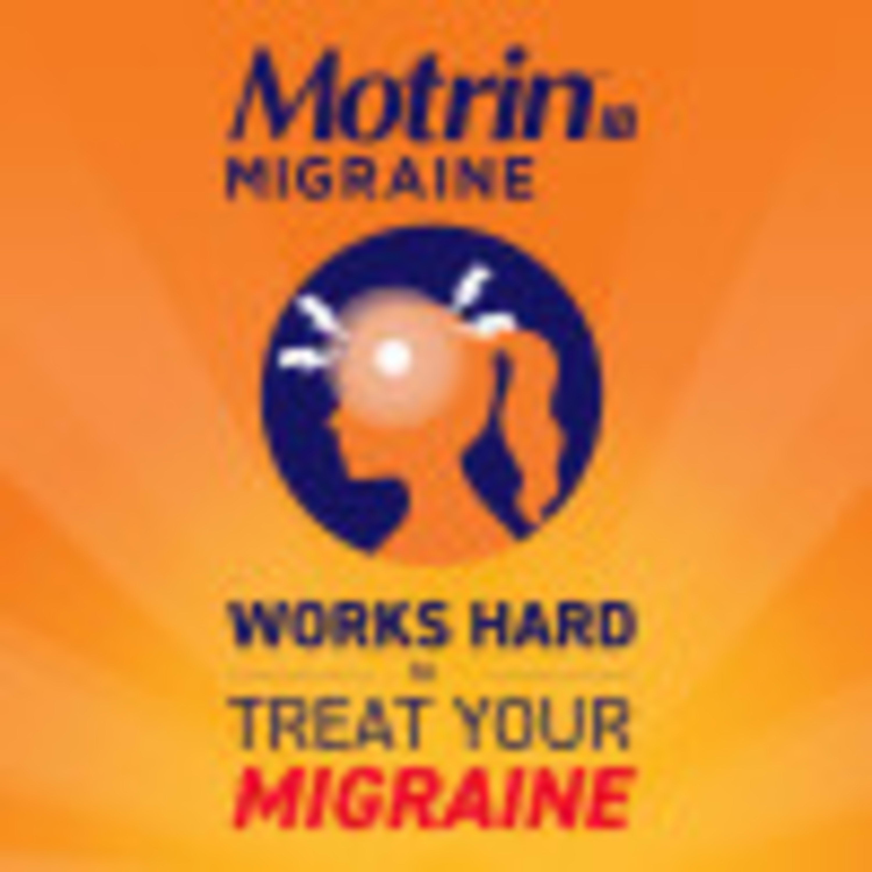 Motrin IB Migraine Relief Liquid Gel Caps Ibuprofen 200mg 20 Ct