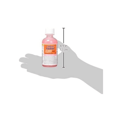 Motrin Childrens Pain Reducer Liquid Bubble Gum Flavor