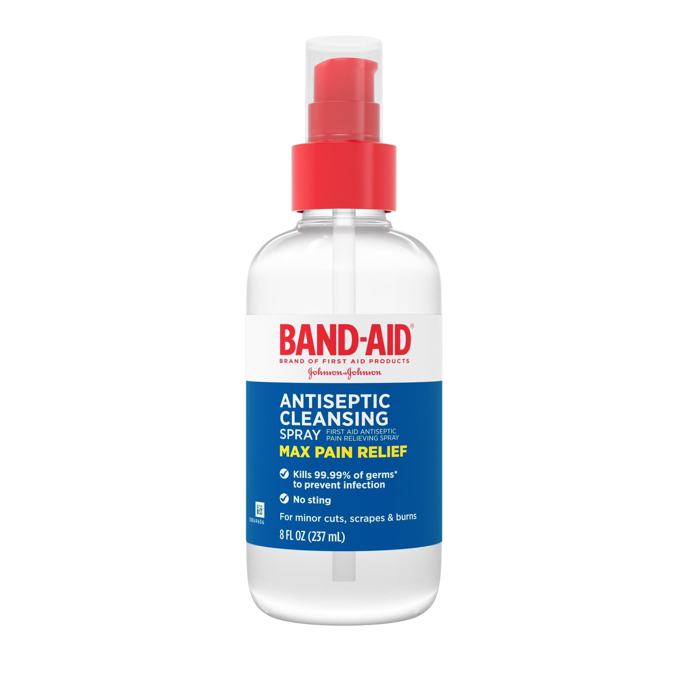 Band Aid Brand Pain Relieving Antiseptic Cleansing Spray 8 fl. oz