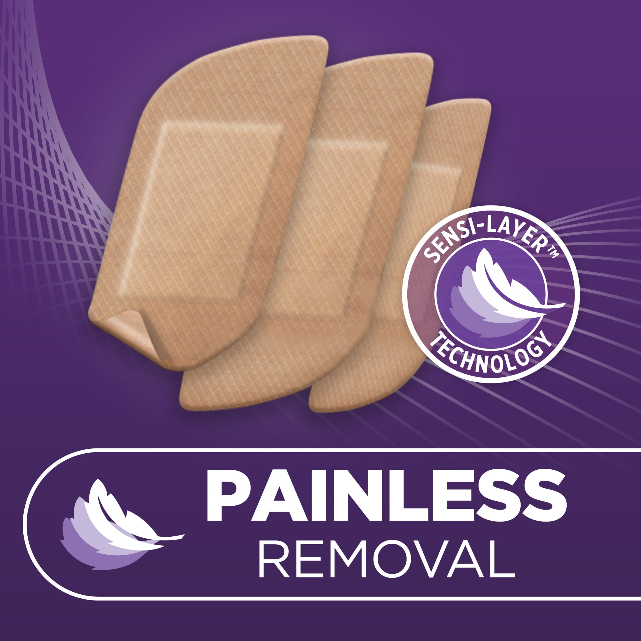 Band-Aid Brand Sensitivity Skin Adhesive Bandages Assorted 20 Ct