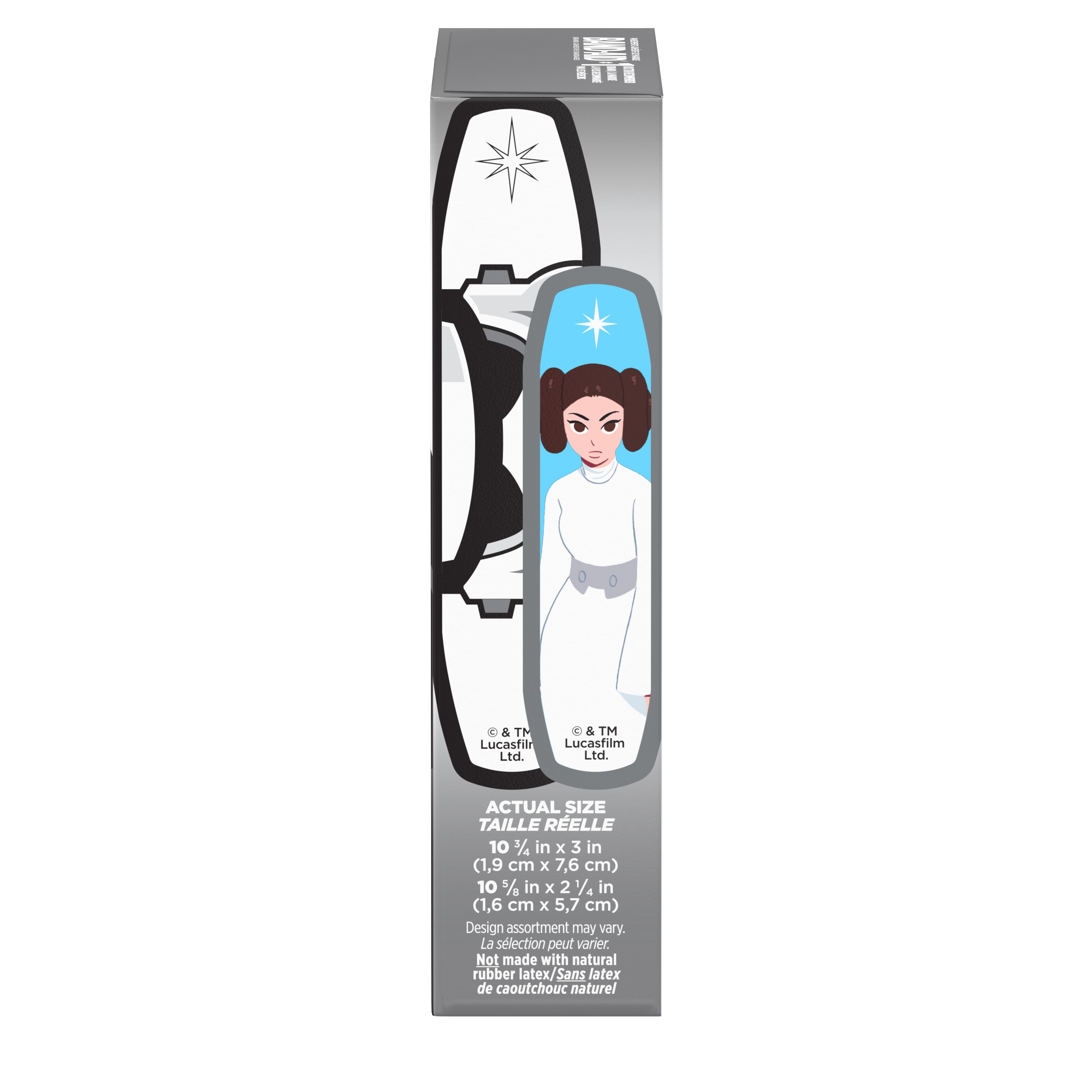 Band-Aid Adhesive Star Wars Characters Bandages Assorted Sizes 20 ct Pack of 2